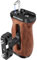 REYGEAK Wooden - Mini maniglia laterale (1/4-20 viti) per gabbia della fotocamera, con chiave integrata per montaggio della pistola a freddo, regolabile su e giù, carico massimo 4 kg