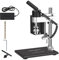 Taladro de banco HUIOP Mini taladro de banco, soporte de prensa, velocidad variable, portátil, eléctrico, de sobremesa, taladro preciso, banco de trabajo para reparación, bricolaje, perforación, mader