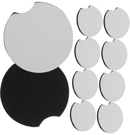 MAGICLULU 10 Piezas Posavasos Aislado Accesorios Cafe Posavasos para Coche Portavasos Posavasos Accesorios Interiores De Camiones Posavasos para Bebidas Posavasos Portavasos Neopreno
