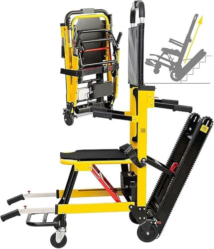 GFXYQPDNV Sube-escaleras eléctrica Silla de Ruedas Sube-escaleras Silla de Ruedas, Sube-escaleras eléctrica, Sube-escaleras portátil, Puede Subir y Bajar escaleras, Sube-escaleras Silla de Ruedas