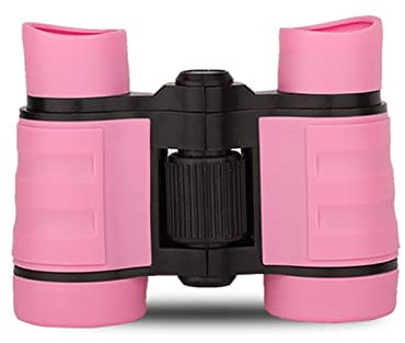 HJUGHPN Binocolo professionale binoculare telescopio per l'apprendimento del birdwatching pieghevole ottico telescopio per campeggio (rosa)