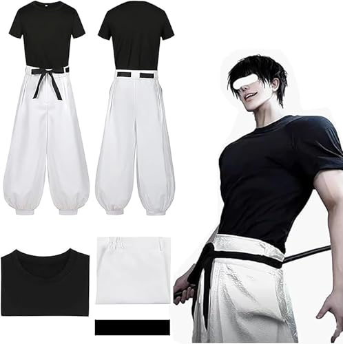 MeYuxg Disfraz de anime para cosplay Satoru Gojo/Toji Fushiguro/Geto Suguru/Ryomen Sukuna/Ieiri Shoko/Amanai Riko/Yuta Okkotsu/Iori Utahime Cosplay, disfraz de anime