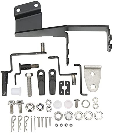 plplaaoo Bootsmotor 63V 48501 00 Fernbedienungsansatzansatzkit Edelstahl Kunststoff Austausch für 15 PS Außenborder Motor tragen