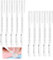 10 Pack Glue Pens, Quick-Drying Liquid Adhesive, Precision Craft Glue for Card Making, Kids Crafting, Fabric, Papercrafts, Scrapbooking, School Office Supplies, White, Safe & Non-Toxic