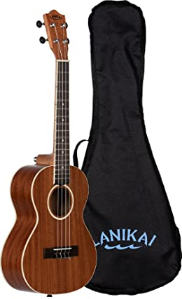 Lanikai, Ukulele mit 4 Saiten, Chrom (LU21-T)