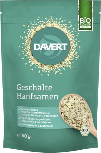 Geschälte Hanfsamen 4 x 150 g