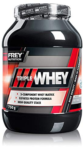 Frey Nutrition Triple Whey Neutral Dose, 1er Pack (1 x 750 g)