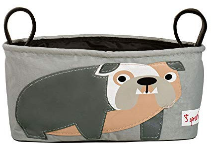 3 Sprouts Kinderwagentasche Bulldogge