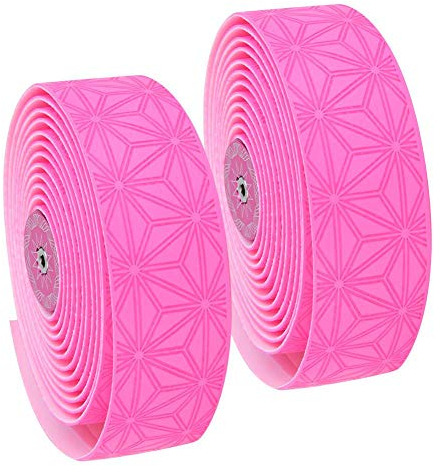 Bnineteenteam Ruban de Guidon vélo, Habillage de Barre pour vélo de Route et vélo, 2PCS par Jeu(Rose) pièces détachées vélo