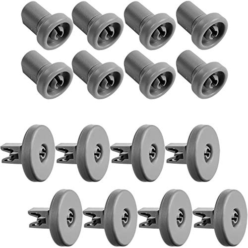 RYELDOM - Kit da 16 ruote per lavastoviglie compatibili con Rex - Electrolux