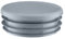 EMFA Bouchon pour Tube Rond 80 mm 4 pièces Gris Capuchon 8 cm