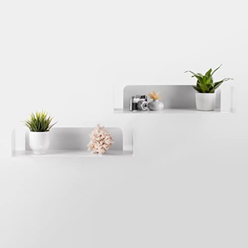 D-Segno Wandregal Metall - Regal Wand, Einzigartiges minimalistisches und modernes Design, Wandbuchhalter, Regal Metall, Modernes Wandregal, Made in Italy