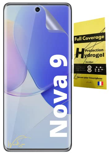 WardSan Film de Protection écran Hydrogel 3D pour HUAWEI NOVA 9 | protection intégrale 3D | Transparente invisible | Compatible avec coques,housse, étui, TPU souple | Protecteur vitre