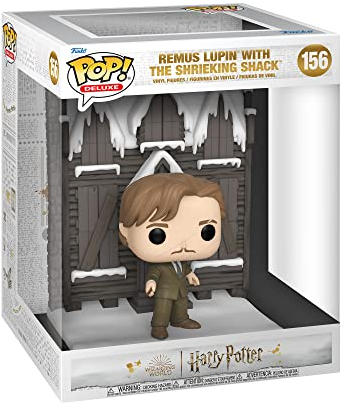 Funko Pop! Deluxe: HP Hogsmeade - The Shrieking Shack Shack mit Lupin - Harry Potter - Vinyl-Sammelfigur - Geschenkidee - Offizielle Handelswaren - Spielzeug Für Kinder und Erwachsene