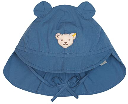 Steiff Unisex Sonnenhut, gr.37, Bright Cobalt