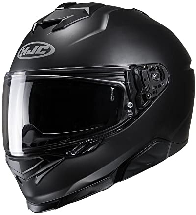 HJC I71 Full Face Motocycle Helmet. ECE 22.06 Sport Touring Motorbike Crash Helmet. Matt Black - M