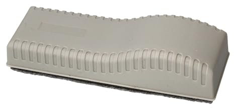 Q-Connect Magnetischer Radiergummi für Schiefer, mit Ersatzfilz, 15 x 5,5 x 4 x 5 cm