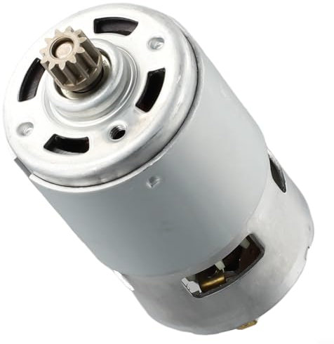 RS775 11Tooth DC 18V Motor, RS775 DC Motor Accessory Power Reciprocating Saw Motor With 11 Tooth Gear For Electric Saw Replacement Part