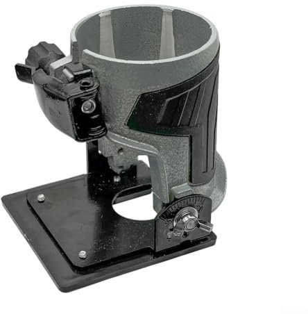 Router Trimmer Router Base Inclinable Ajustable Para Router O Fresadora Eléctrica De Mano De Madera Fácil De Manejar Router Trimmer Base