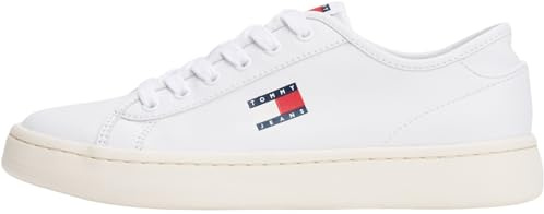 Tommy Jeans Damen Tjw Lightweight Court Sneaker En0en02875Low Top