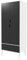URBNLIVING 180cm Tall Freestanding White Wardrobe with Black 2 Door 2 Drawer Modern Shelf Clothes Storage Scandi Legs Cupboards Hanging Rail Unit for Bedroom