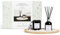 French Connection Black Pomegranate Home Fragrance Gift Set | Scented Candle & Reed Diffuser with Wooden Plate & Pebbles | Luxury Aromatherapy Set