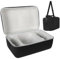 Travel Bag for Harman Kardon SoundSticks 5, Bluetooth Speaker Protective Hard Case Organiser Bag Accessories, 49.5 x 37.5 x 24 cm (Grey Lining)