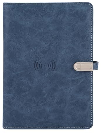 Kabelloses Lade-Notizbuch, 80 Blatt elektronischer Planer, 15 W professionelles Notizbuch mit 8000 mAh akkumulator, Nachtlicht, 16 GB Speicher, Hochleistungsplaner für Damen und