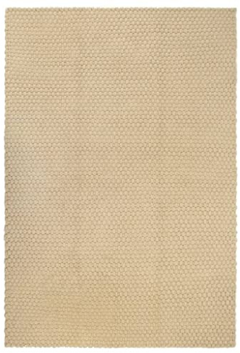 Heofavd Alfombra de algodón 160 x 230 cm natural - Alfombra tejida rectangular de cuerda de algodón, alfombra moderna para salón, dormitorio y pasillo, protección suave del suelo