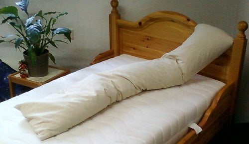 Side sleeper pillow with Spelt - Length 190 cm