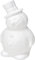 VBS Schneemann Styropor ca. 17cm Hut Weiß Weihnachten basteln Figur Deko
