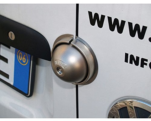 LUCCHETTI SICUREZZA ANTIFURTO UFO PER FURGONI CAMPER VAN ROULOTTE COPPIA UNICA CHIAVE