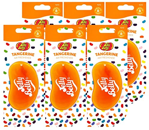 Jelly Belly Auto-Lufterfrischer 15212MTS Tangerine 18g (6er Pack)