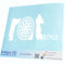 INDIGOS UG Auto Aufkleber Auto - 210x100 mm - Rat Style weiß - konturgeschnittener Autoaufkleber ohne Hintergrund - Selbstklebender Sticker für Auto, Fenster, Bus oder LKW - UV-beständig & wetterfest