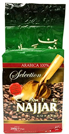 Najjar Selection Arabica Kaffee mit Kardamom, 2er Pack (2 x 200 g)