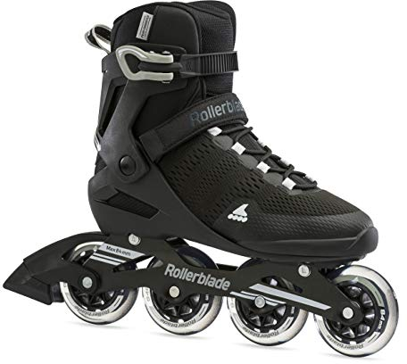 Rollerblade Herren Sirio 84 Inline-Skate, Nero/Bianco, 43 EU
