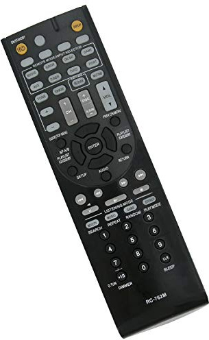 VINABTY RC-762M Ersatz Fernbedienung für Onkyo AV Receiver AVX280 AVX290 HTR280 HTR290 HTR380 HTR390 HTR538 HTRC230 HTS3300 HTS3400 HTS3400B HTS5305 SKC-380C SKF-380R SKR-380L TXSR308 HT-S3405 Remote