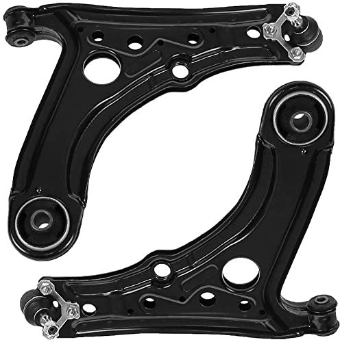 Kit bras de suspension avant compatible POLO 6N 6N1 triangle, rotule, biellette 4 pièces