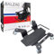 Bal Zac Carrello Moto Centrale | 360kg | Acciaio Robusto | Ruote Girevoli | Gomma Antiscivolo | 42x10cm