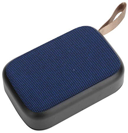 CCYLEZ Altavoces Portátiles con Bluetooth, Subwoofer Estéreo Inalámbrico, Mini Sonido USB con Radio FM, Soporte AUX, para Tableta, Computadora Portátil, Teléfono Celular(Azul)
