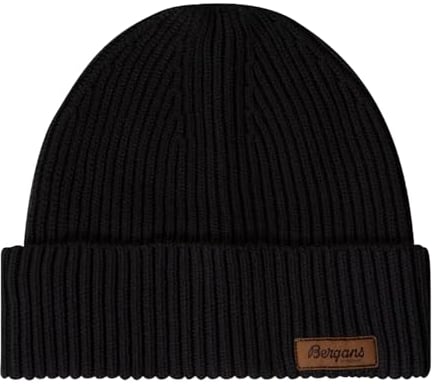 Bergans Nordmarka Merino Mütze, Dark Shadow Grey, ONE Size