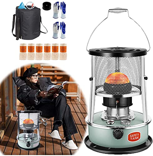 4.5L Ölheizungen Tragbare Kerosin Ofen Heizung, Mit Automatischem Löschen Und 6 Dochten, Für Camping Zelt Heizung Kochen