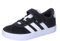 adidas VL Court 3.0 Hook And Loop Shoes Kids, Sneaker Unisex - Bambini e Ragazzi, Core Black Cloud White Core Black 148, 34 EU