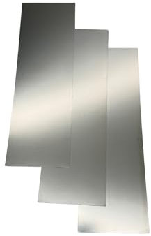 3DHerb Levelfolien 3D Drucker Zubehör Leveln Einstellfolie, Metallfolie verschiedene Größen (Ohne Griffe!)