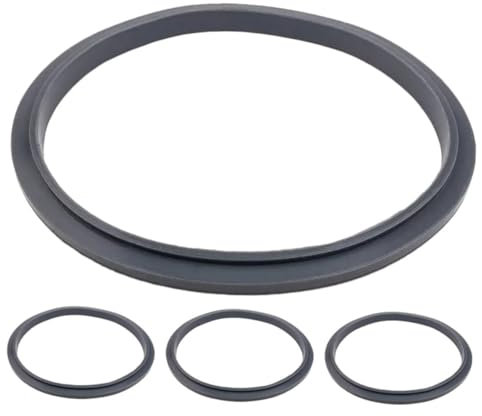 Zerodeko 4stücke Silikon Dichtungsringe Ersatzdichtungen Für Entsafter Zubehör Mit Einfacher Montage Und Langlebiger Verschleißfestigkeit