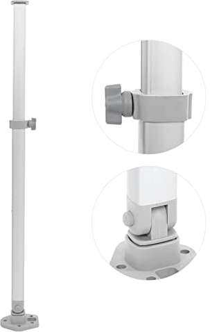 Generisch Verstellbares Tischbein, 510 x 760 mm, höhenverstellbar, Teleskop, zusammenklappbar, für Wohnmobil, Boot, Yacht, Generic3vqs1i6a8g