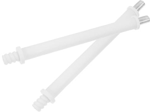 Veemoon 2 Pz adattatore per manico scopino WC ricambio scopino wc spazzolino wc ricambio spazzolino bagno wc connettore attacco per scopino WC kit di riparazione per scopino WC plastica