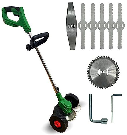 Taille-haie, Coupe-Herbe, cisaille à haie, 24V 2000mah Mini Home Hand Held Light Weight Garden Tool Electric Grass Cutting Tondeuse à Gazon pour Jardin, pelouse(NO Battery)
