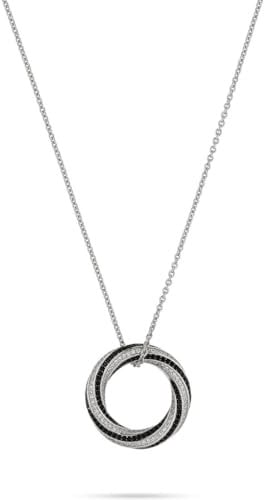 JETTE Damen-Kette 925er Silber, recycelt Zirkonia One Size 89193443