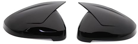 BFRDGE 1 Paar Auto Rückspiegel Abdeckung Ersatz, für Audi A4 S4 RS4 B9 2017-2023 Außenspiegel Spiegelkappen Seitenspiegel Cap